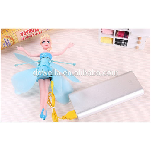 2016 new product plastic toy magic fairy flying fairy toy for girl